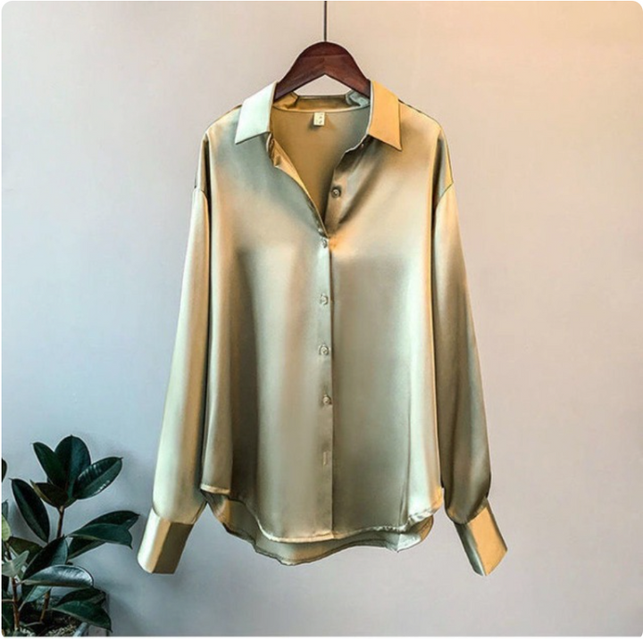 Giulia - Camicia Elegante In Raso Per Donna