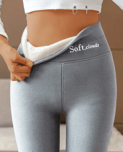 Leggings da donna moderni, caldi e confortevoli, con fodera morbida per un comfort senza pari