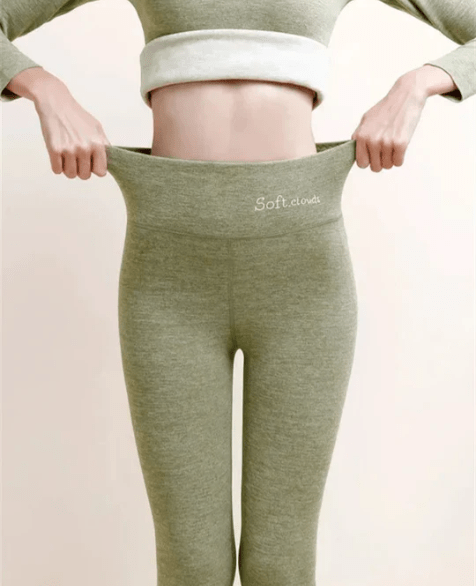 Leggings da donna moderni, caldi e confortevoli, con fodera morbida per un comfort senza pari