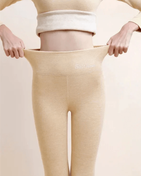 Leggings da donna moderni, caldi e confortevoli, con fodera morbida per un comfort senza pari