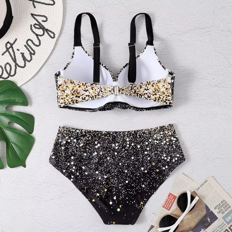 Dyanne | Conjunto de Bikini de Estilo Alto con Estampado Tropical per un Look Veraniego Inoltrabile