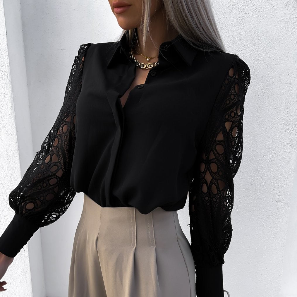 Alana - Elegante camicetta casual da donna dal design moderno