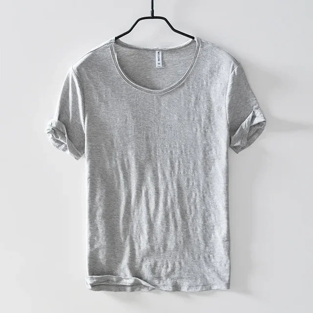 T-shirt da uomo in cotone cristiano, elegante e confortevole, dal taglio affusolato