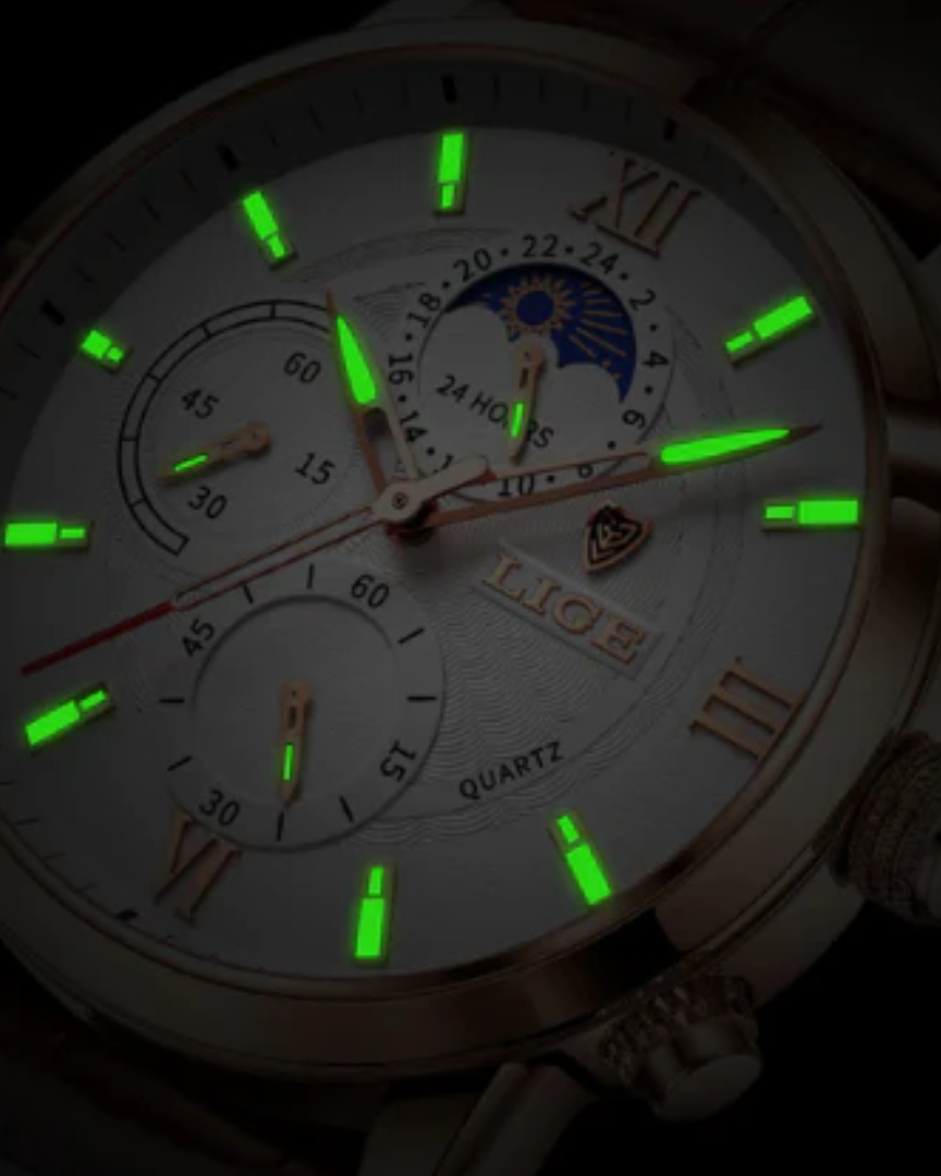 Un orologio da uomo elegante e resistente all'acqua per ogni occasione