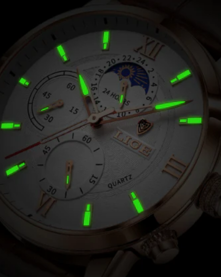 Un orologio da uomo elegante e resistente all'acqua per ogni occasione