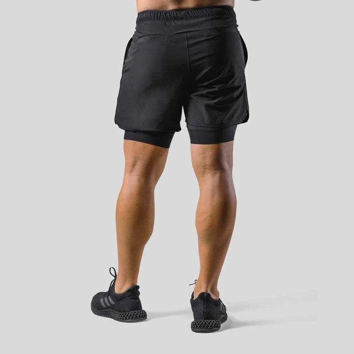 Versatili pantaloncini da uomo 2 in 1 per lo sport e l'allenamento - massime prestazioni e comfort durante l'attività