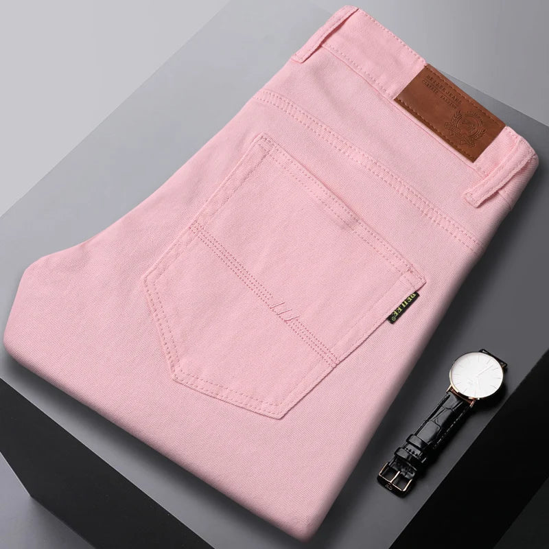 Jeans premium slim fit da uomo - denim elegante per un look perfetto
