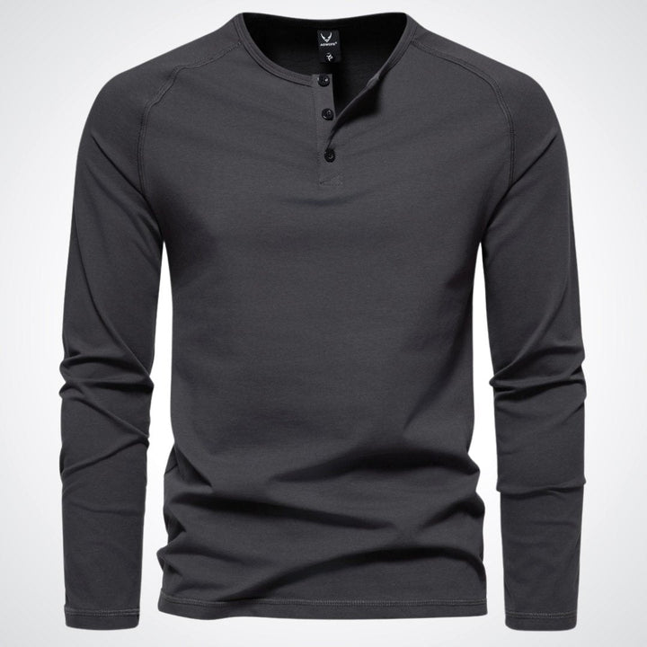 Elegante maglione da uomo a maniche lunghe - classico ed elegante per ogni occasione