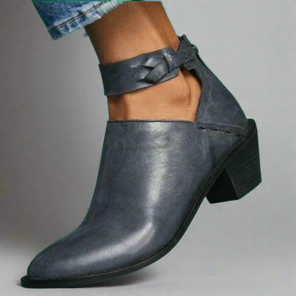 Eleganti sandali da donna con un comodo tacco a blocco per un look comodo e alla moda