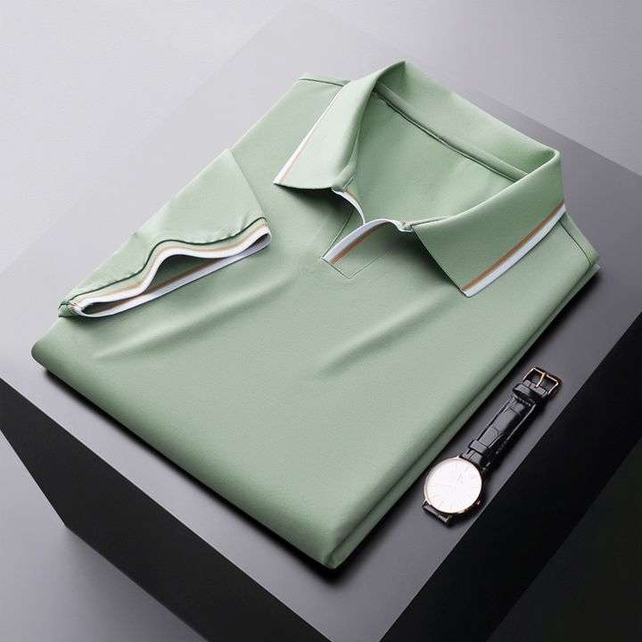 Aurelio™ - Polo in Seta: Lusso Senza Confini