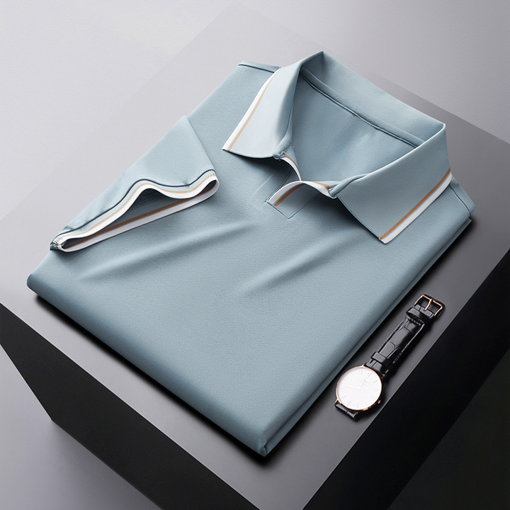Aurelio™ - Polo in Seta: Lusso Senza Confini