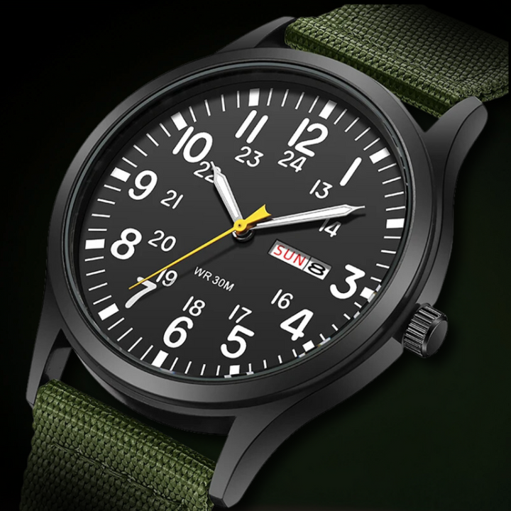 Robusto ed elegante orologio da uomo per l'outdoor, ideale per l'avventura e lo stile quotidiano