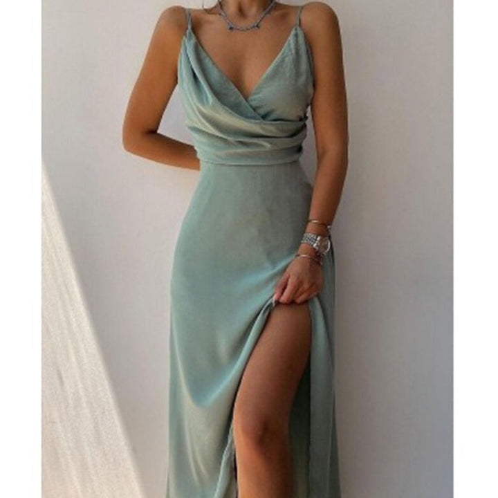 Yasmine - Elegante Abito da Sera in Raso per un Aspetto Incantevole