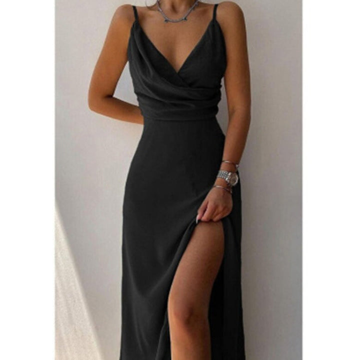 Yasmine - Elegante Abito da Sera in Raso per un Aspetto Incantevole