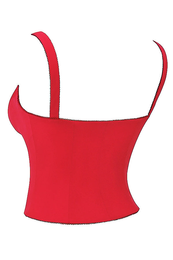 <p>Helvara - Top Corsetto Rosso Appassionato</p>