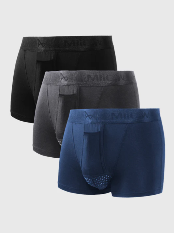 Comodi boxer da uomo in cotone - set da 3 per un comfort totale
