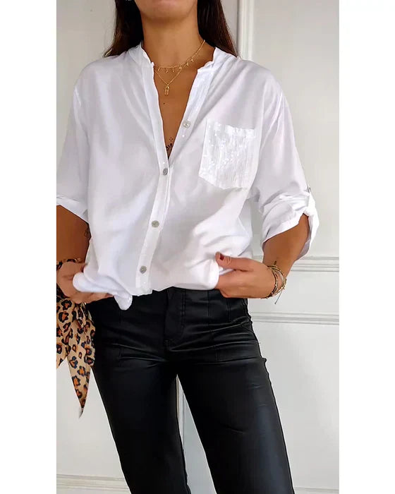 <div>Novalee - Blusa Glamour Elegante</div>