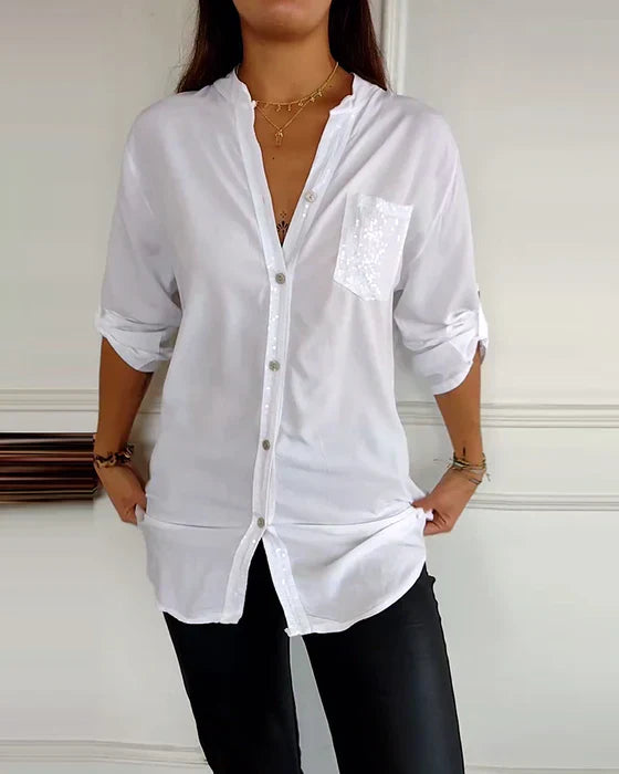 <div>Novalee - Blusa Glamour Elegante</div>