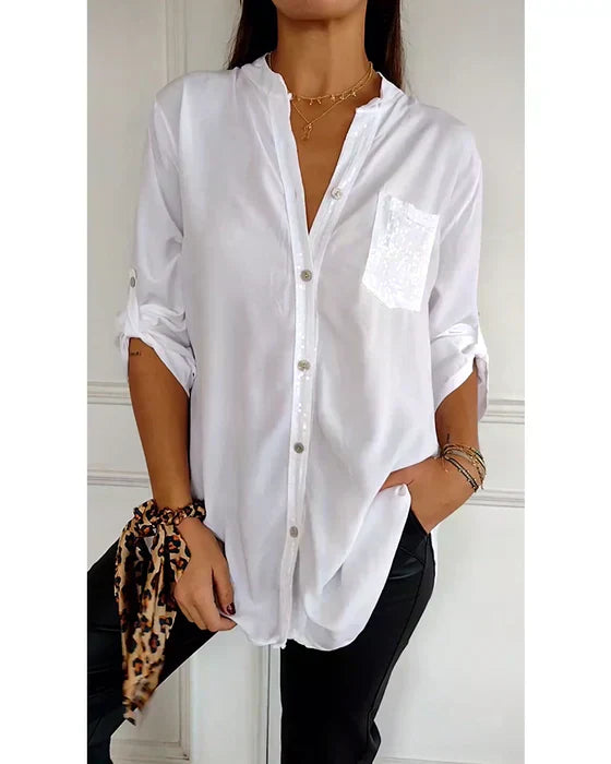<div>Novalee - Blusa Glamour Elegante</div>