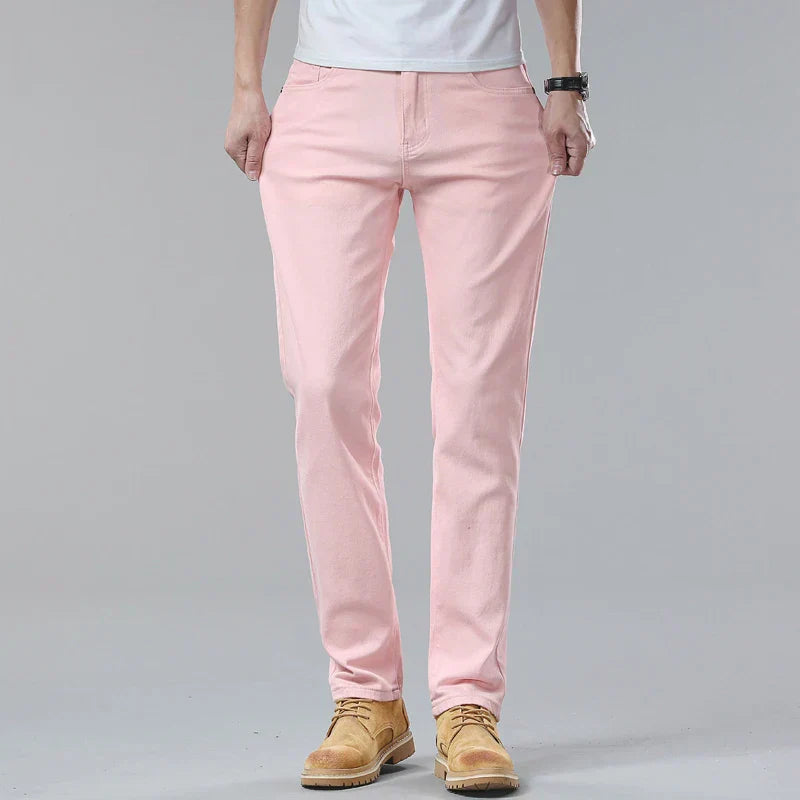 Jeans premium slim fit da uomo - denim elegante per un look perfetto