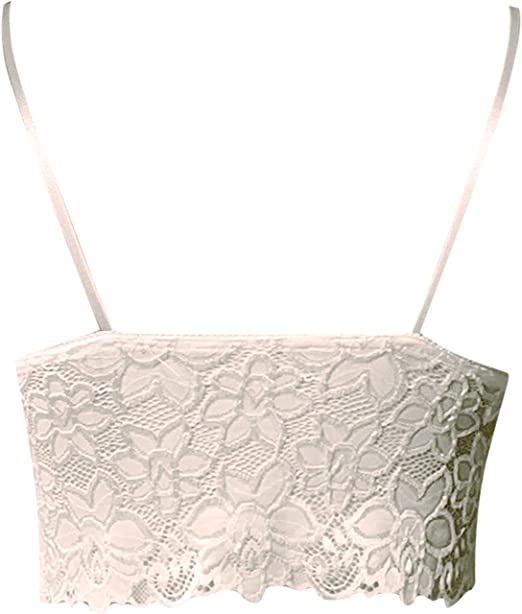 Galia - Verleidelijk Kant Bralette Crop Top voor een Speelse Look