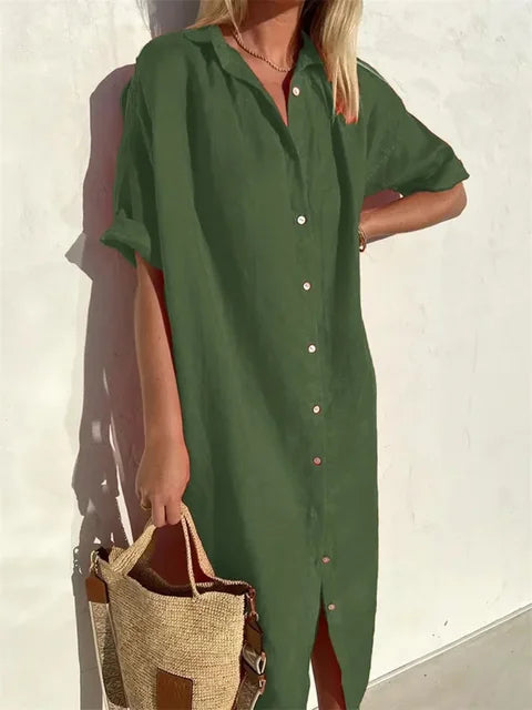 Elara - Elegant Zomerjurk voor een Verfijnde Look