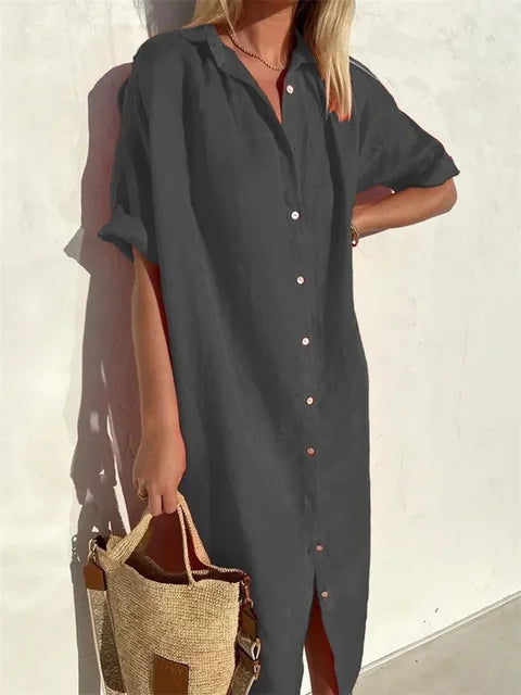 Elara - Elegant Zomerjurk voor een Verfijnde Look