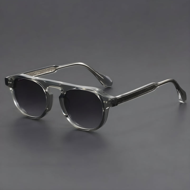 Eleganti occhiali da sole retro vintage per uomo