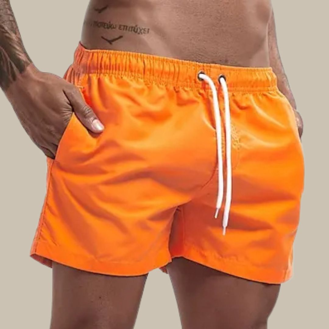Pantaloncini da bagno premium da uomo - ad asciugatura rapida, eleganti ed estremamente confortevoli