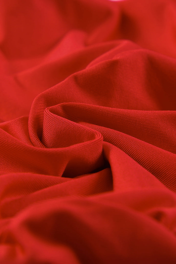 <div>Eline - Incantevole Abito Avvolgente Rosso</div>