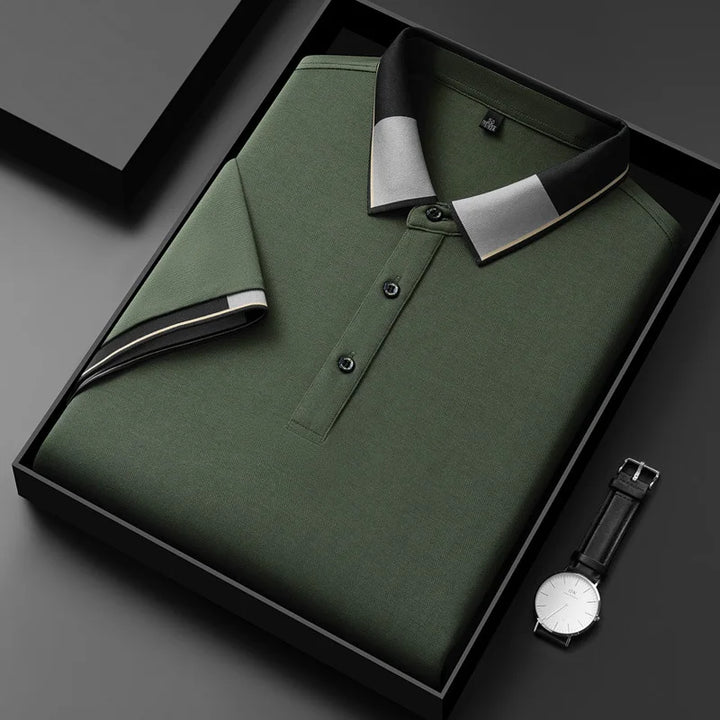 Fabio™ - Polo ricamata in cotone premium