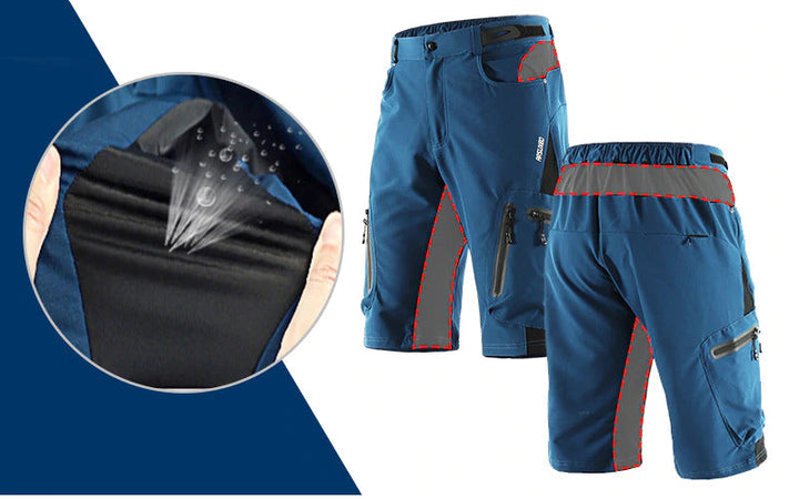 Pantaloncini da ciclismo da uomo per avventure all'aperto - comfort e prestazioni per ogni chilometro CyclingShorts