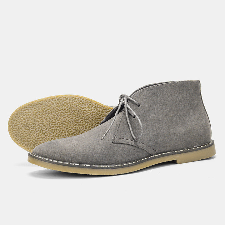 Eleganti desert boots da uomo con un design vintage di tendenza