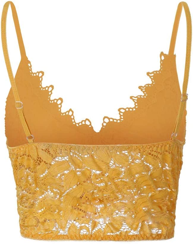 Galia - Verleidelijk Kant Bralette Crop Top voor een Speelse Look