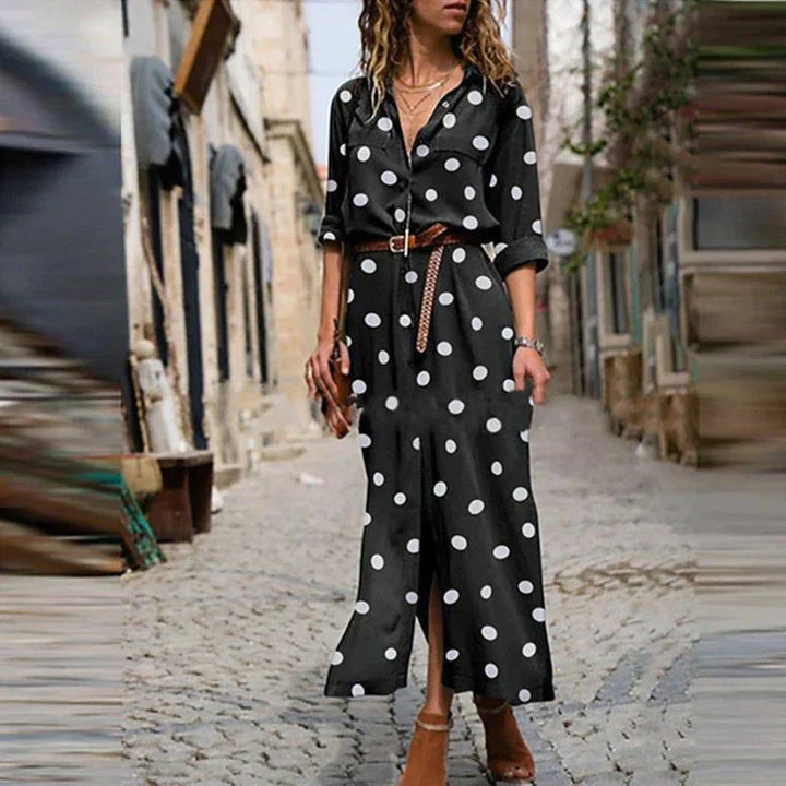 Stijlvolle Linde - Dotted Modejurk voor een Chic Uiterlijk