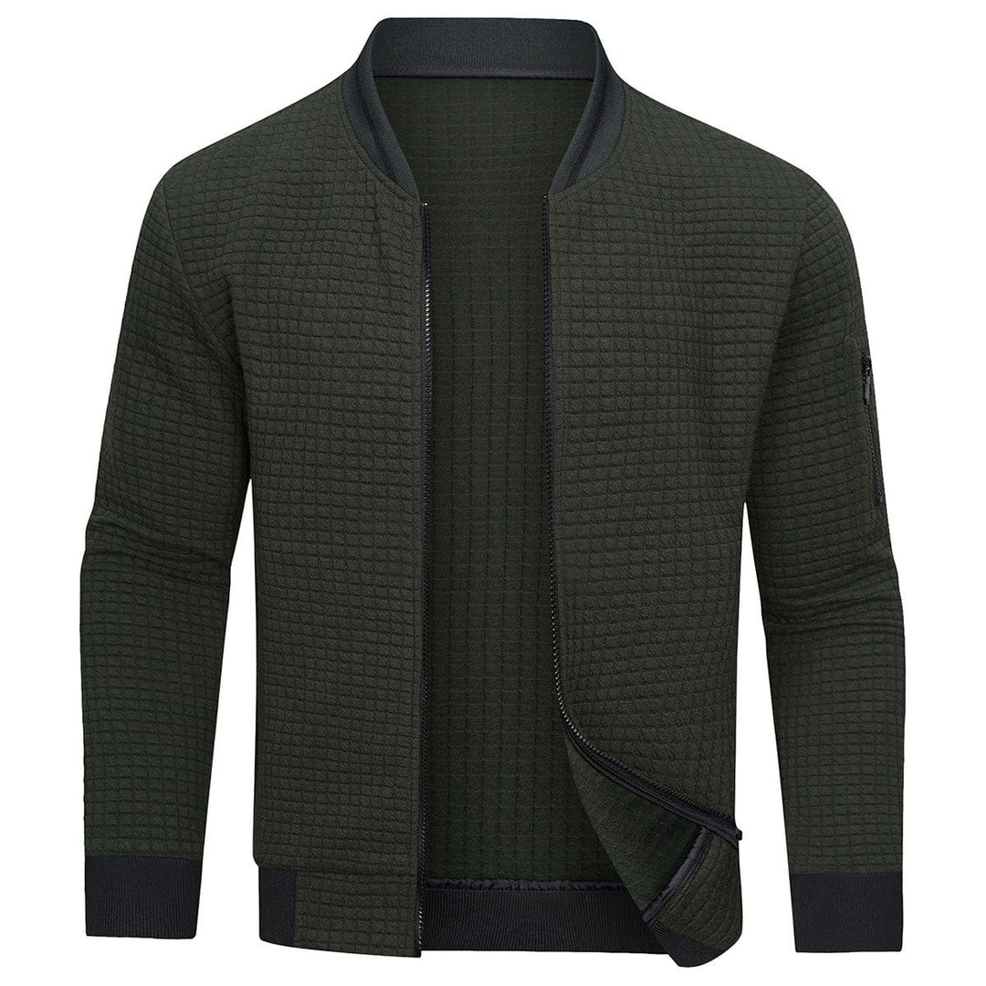 Accogliente e caldo maglione da uomo con zip - il massimo del comfort