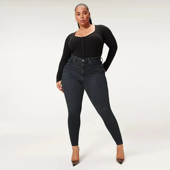 Jeans slim fit da donna per un look elegante e alla moda