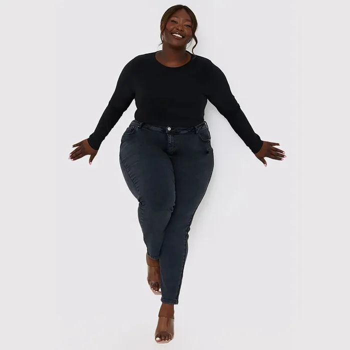 Jeans slim fit da donna per un look elegante e alla moda