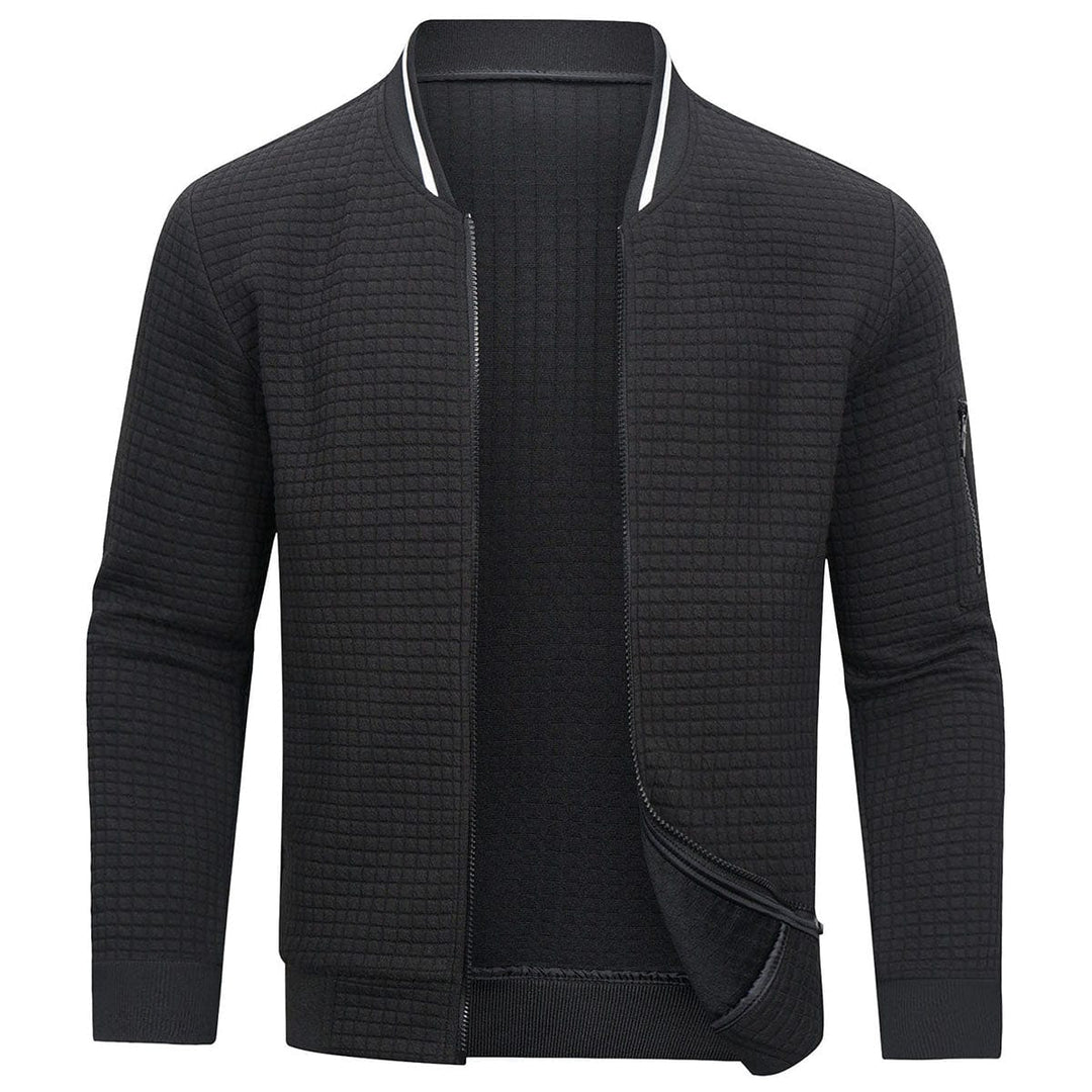 Accogliente e caldo maglione da uomo con zip - il massimo del comfort