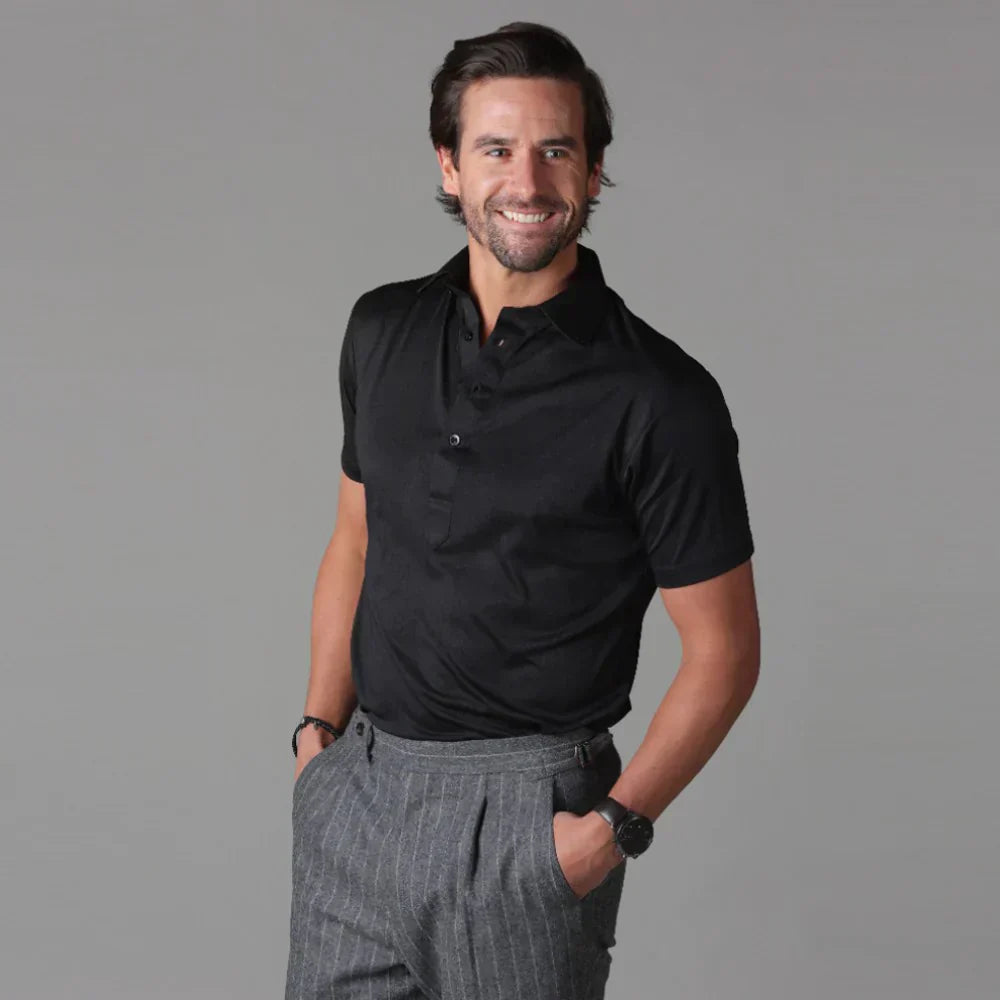 Elegante polo da uomo - perfetta per l'abbigliamento quotidiano e per il tempo libero