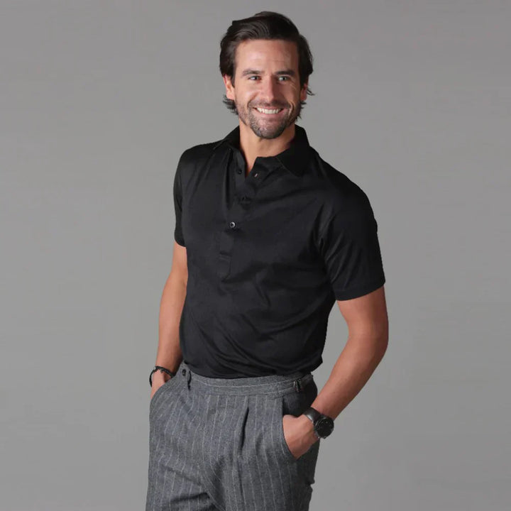 Elegante polo da uomo - perfetta per l'abbigliamento quotidiano e per il tempo libero