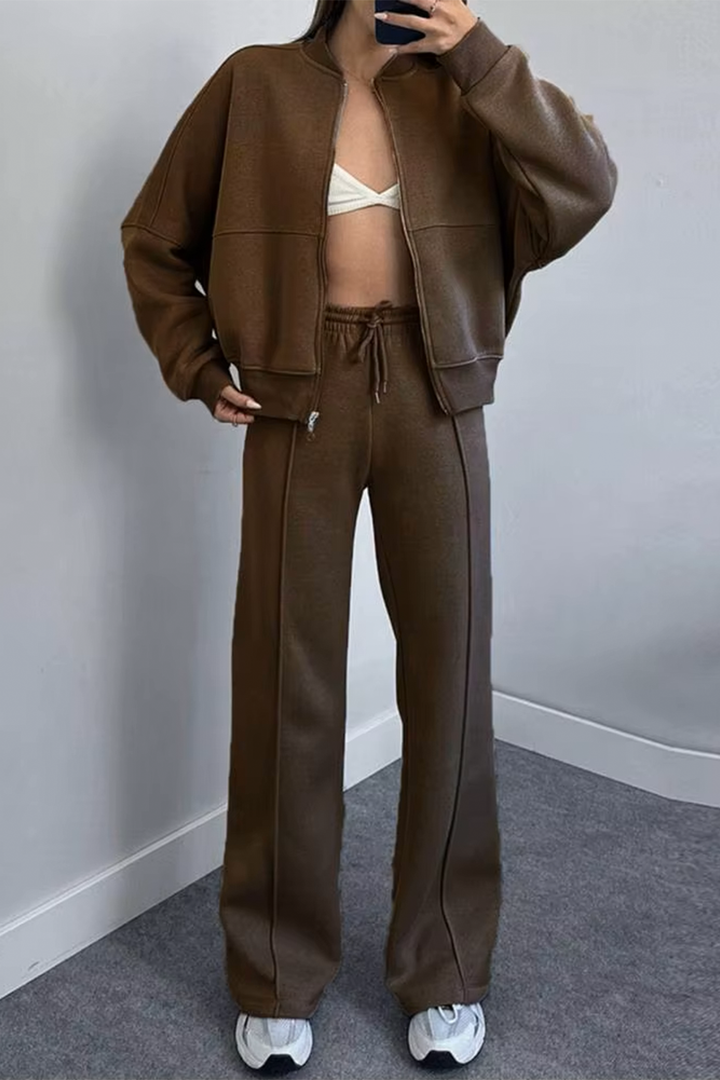 Ludovica | Set Comfort Con Cardigan E Pantaloni