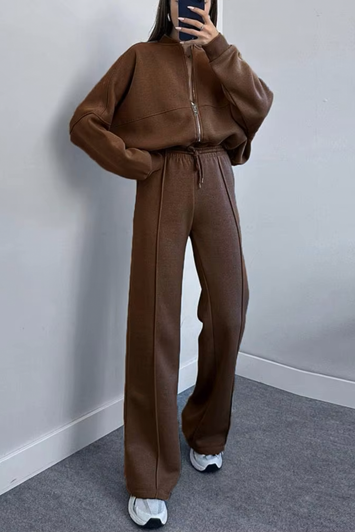 Ludovica | Set Comfort Con Cardigan E Pantaloni