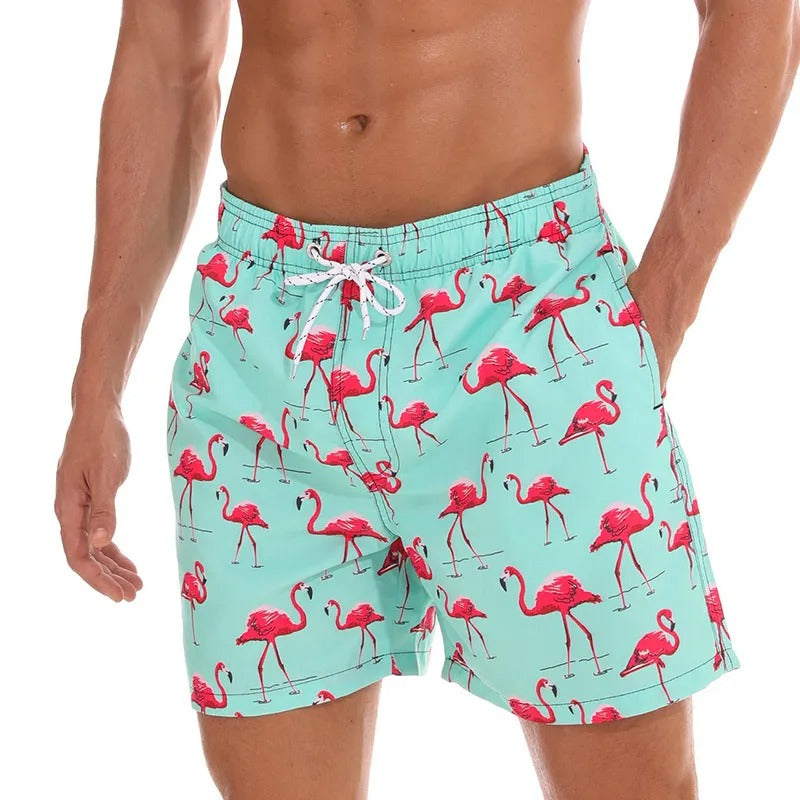 Lennox Ademend Zwemshort con stampa trendy e divertente - Ideale per chi ama le donne e i bambini