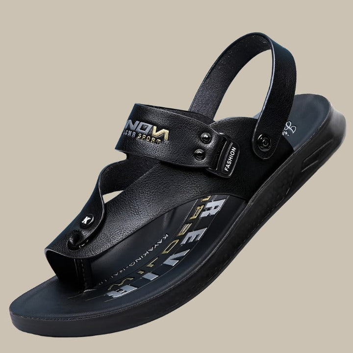 Sandali da uomo eleganti e confortevoli con fibbia alla moda per il massimo comfort