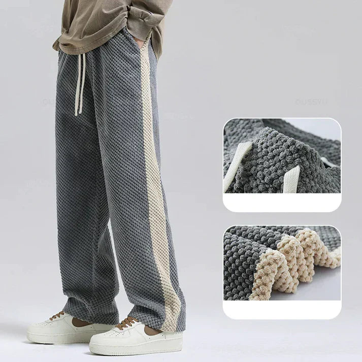 Pantaloni da corsa da uomo in velluto a coste - comfort e comodità ad ogni passo