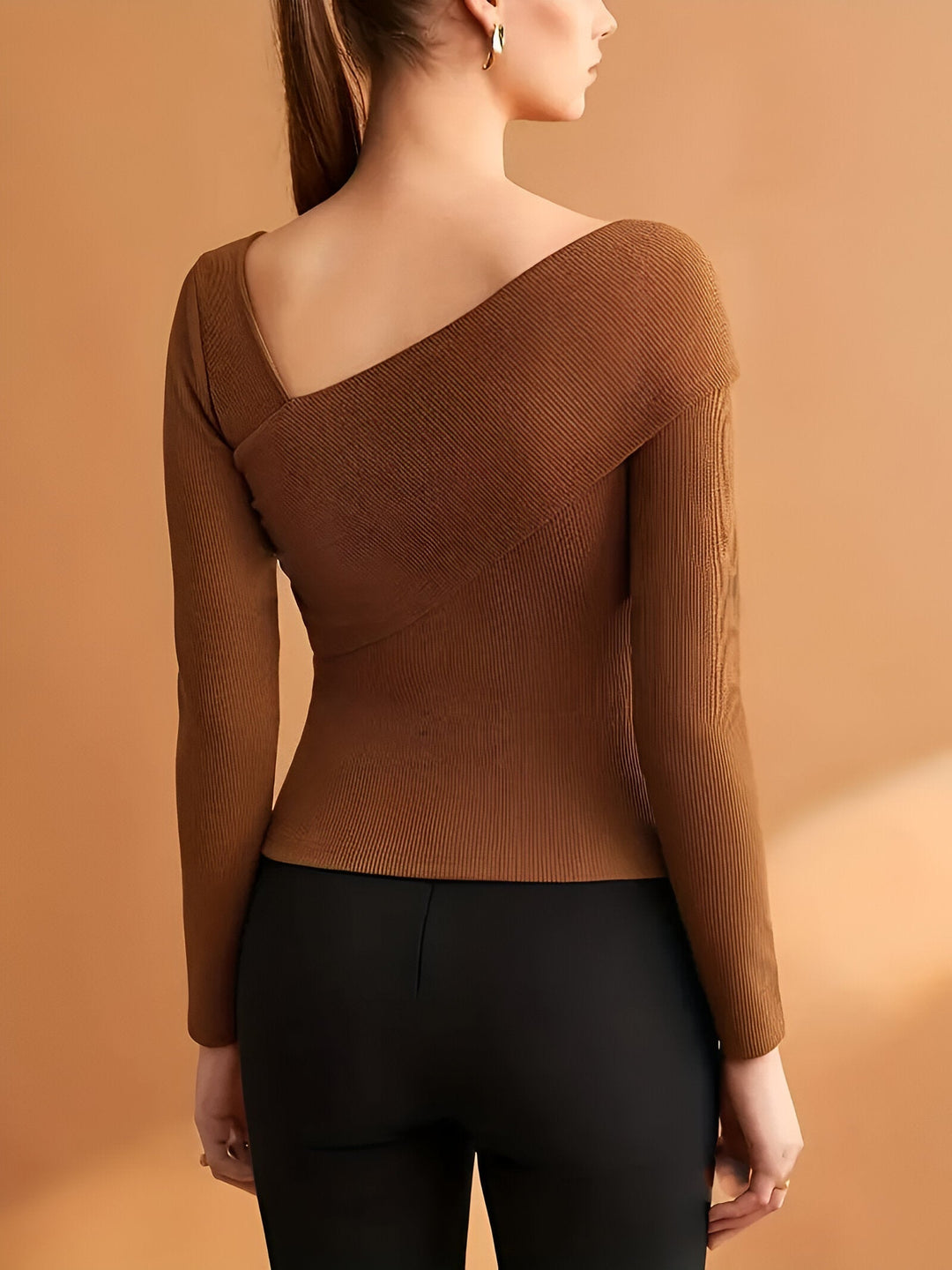 Céleste - Top Elegante a Manica Lunga per un Look Raffinato