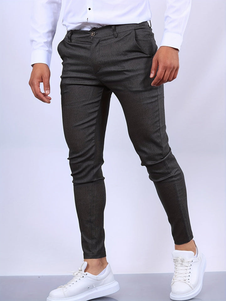 Eleganti pantaloni slim fit da uomo - design moderno ed elegante per un look unico