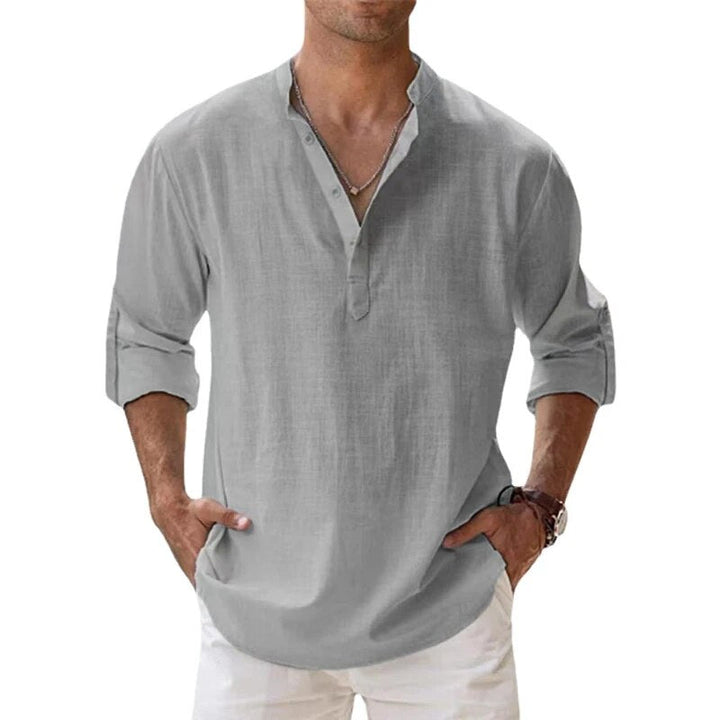 <p>Camicie in lino eleganti per l'uomo moderno</p>