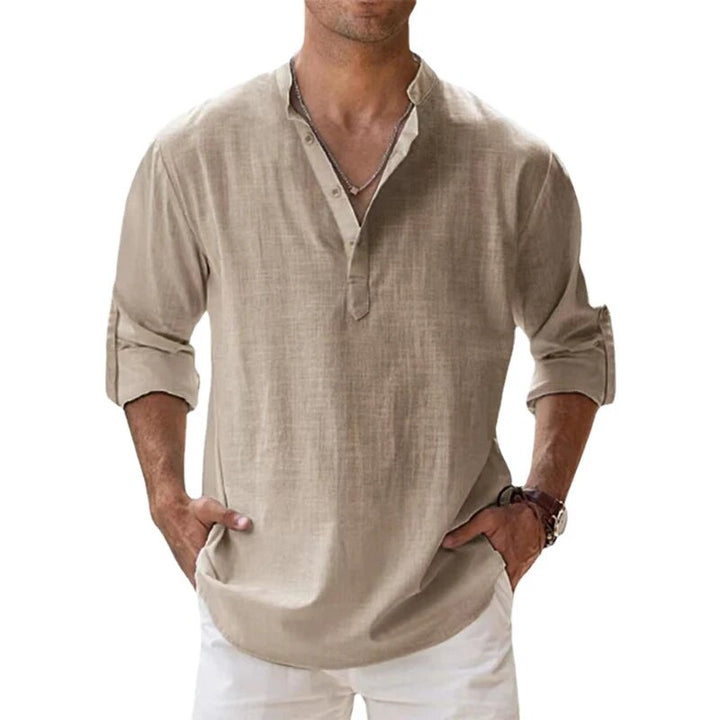 <p>Camicie in lino eleganti per l'uomo moderno</p>